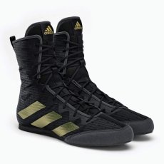 Bokszcipő ADIDAS Box-Hog 4 - fekete/arany