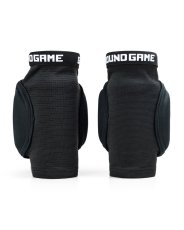 Ochraniacze na kolana Muay Thai Ground Game Logo – czarne