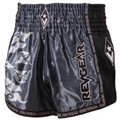 Muay Thai shorts REVGEAR Legends Spirit - grey/black