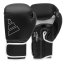Adidas Hybrid 80 Boxing Gloves – Black/White - Weight of gloves: 16oz