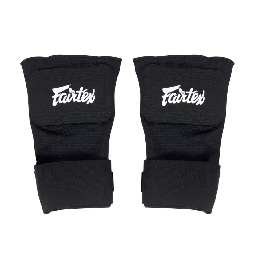 Fairtex gel hand wraps Quick Wraps – Black - Size: L/XL