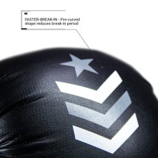 MMA rukavice REVGEAR Premier Deluxe - čierna/šedá