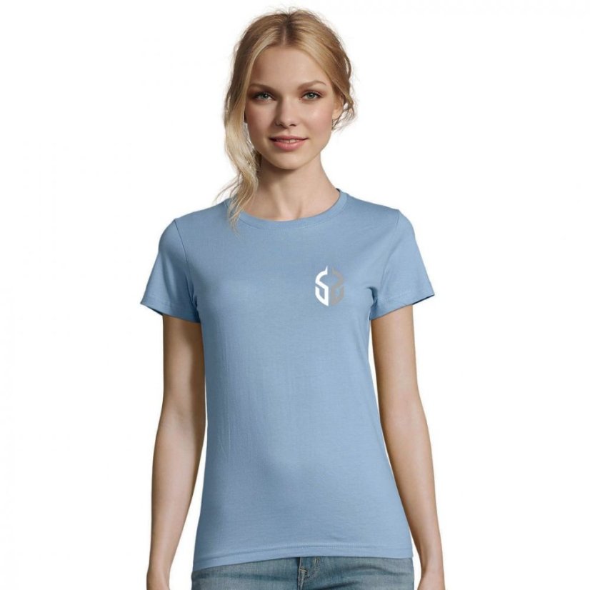 Dámské tričko Senteso Imperial Sky Blue - Velikost: S