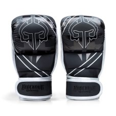 Ground Game Logo 3.0 MMA Sparringhandschuhe – Schwarz