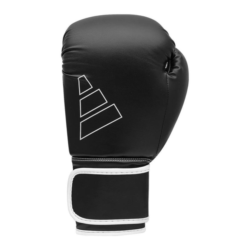 Adidas Hybrid 80 Boxing Gloves – Black/White - Weight of gloves: 14oz