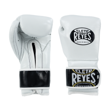 Cleto Reyes Velcro Boxing Gloves - white