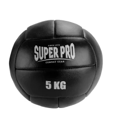 Super Pro Combat Gear kožený medicinbal – 5 kg