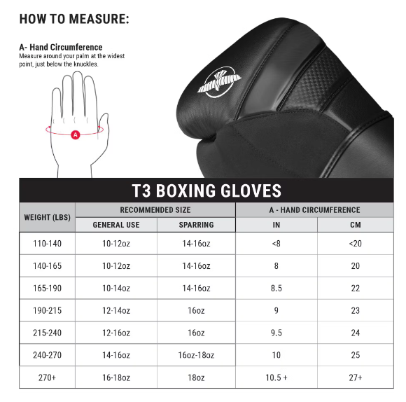 Hayabusa T3 Boxing Gloves - Black/Purple