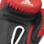 Boxerské rukavice ADIDAS Speed Tilt 350V PRO - červená - Váha rukavic v Oz: 12oz