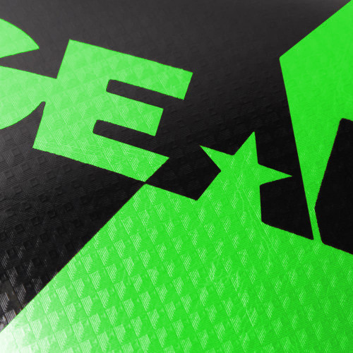 Boxerské rukavice REVGEAR Pinnacle – černá/lime - Váha rukavic: 14oz