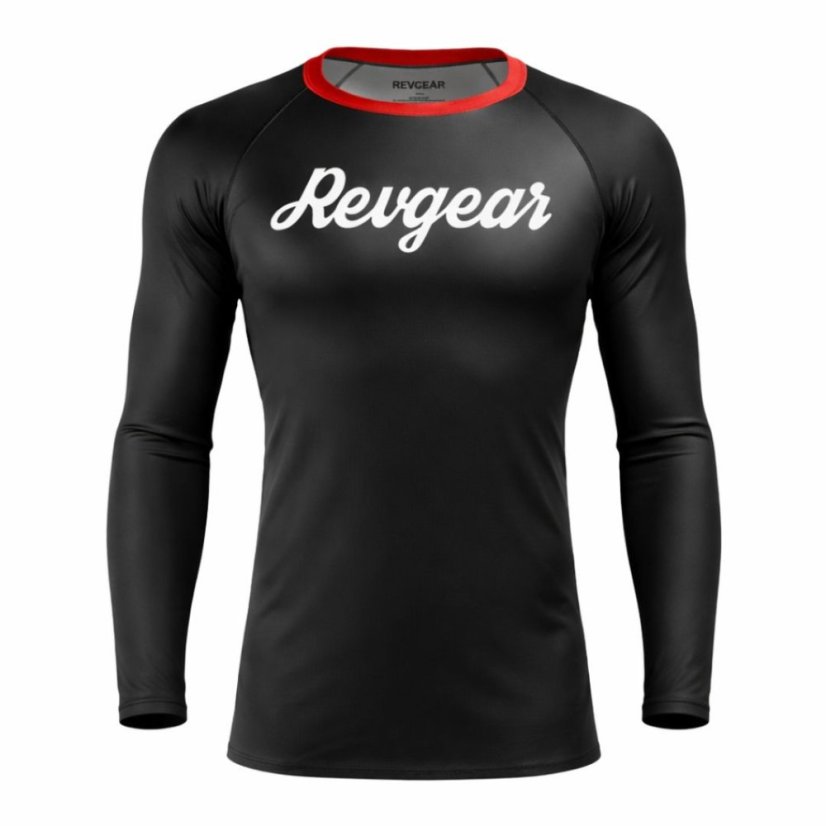 Revgear Grizzly Jiu-Jitsu Rashguard LS - neagră