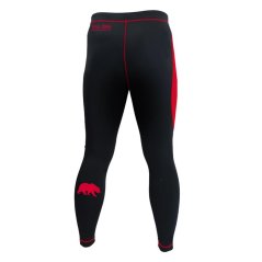 Pánské kompresní legíny REVGEAR Grizzly – černé/červené
