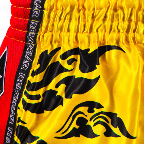 Muay Thai shorts REVGEAR Legends Spirit  - yellow/orange