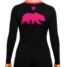 Grizzly Rashguard REVGEAR LS pentru femei – roz