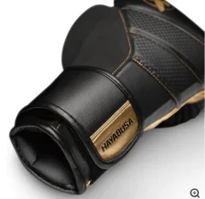 Hayabusa T3 boxing gloves - black/gold
