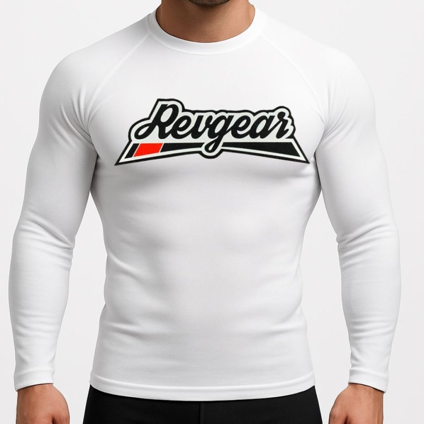 Rash Guard Revgear LS - fehér - Méret: M