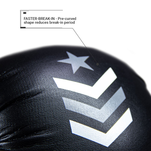 Mănuși MMA REVGEAR Premier Deluxe - negru/gri - Mărime: S