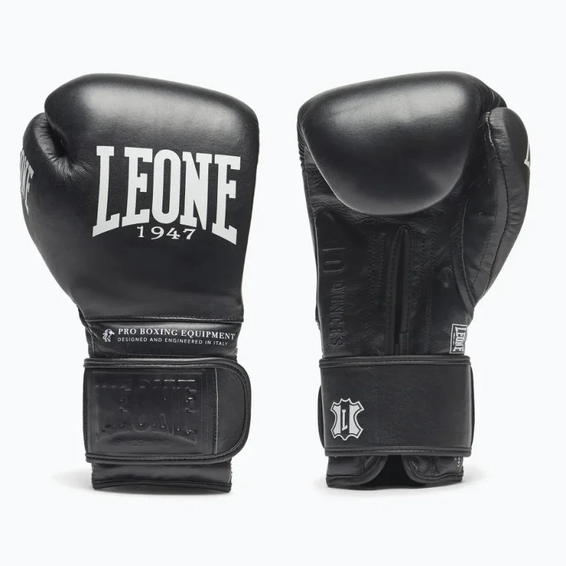 Boxerské rukavice Leone The Greatest GN111 - černá - Váha rukavic v Oz: 18oz