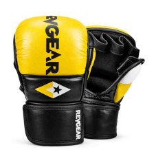 MMA tréninkové a sparingové rukavice REVGEAR Pro Series MS1 - žlutá