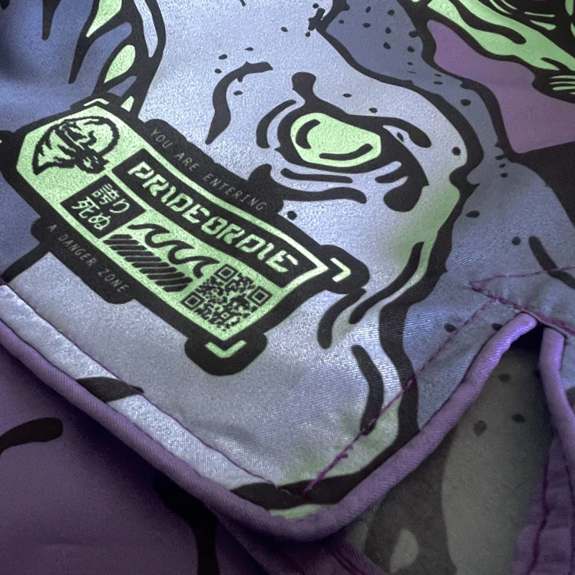 PRiDEorDiE Dangerous Water V2 Fight Shorts - Wielkość: XL