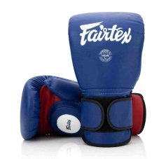Mănuși pentru antrenor Fairtex BGV13 Coach Sparring – albastru/roșu