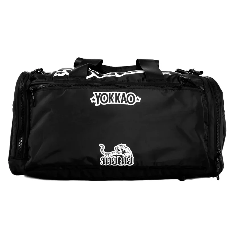 YOKKAO Tiger Gym Bag 50l wielofunkcyjna torba sportowa – czarna