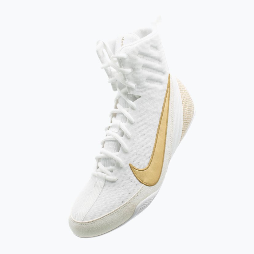 Ghete de box Nike Machomai 3 SE – alb/auriu