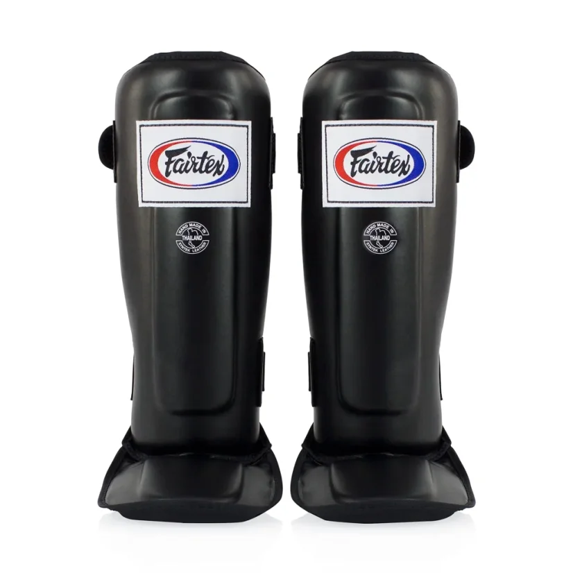 Fairtex SP3 Double Padded  ochraniacze piszczeli – czarny - Wielkość: XL