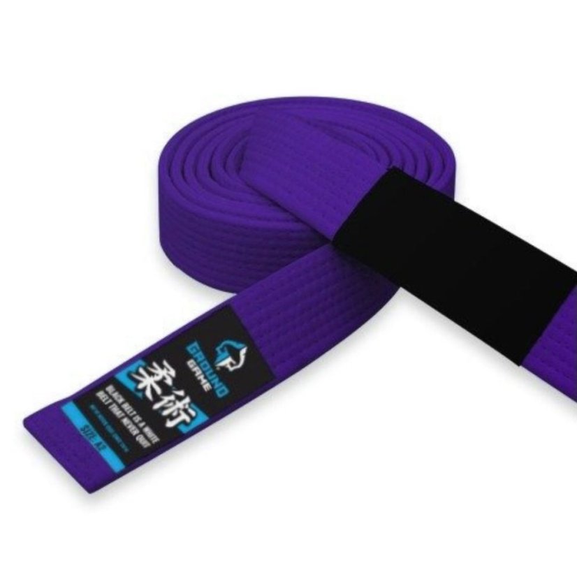 Pas do BJJ Ground Game - Wielkość: A2, Kolor: Fioletowy