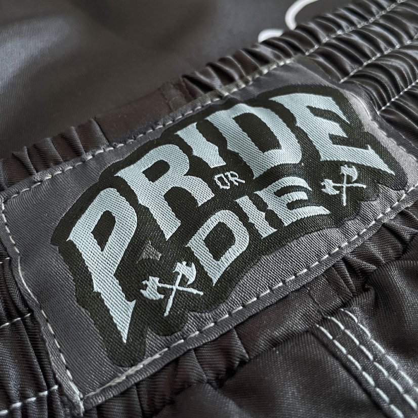 PRiDEorDiE Brotherhood V2 Fight Shorts - Wielkość: M