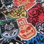 MMA rövidnadrág PRiDEorDiE Stickers - Méret: XL