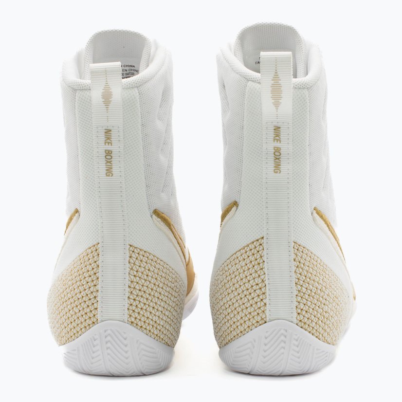 Ghete de box Nike Machomai 3 SE – alb/auriu