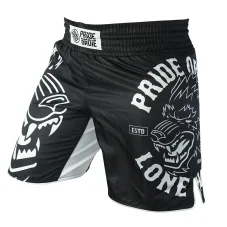 MMA šortky PRiDEorDiE Lone Wolf
