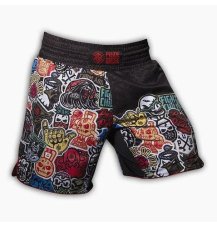 MMA shorts PRiDEorDiE Stickers