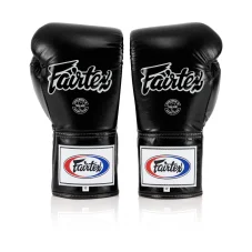 Fairtex BGL7 PRO Training Mexican Style bokszkesztyű – fekete
