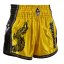 Muay Thai Pantaloni scurți REVGEAR Legends Valhalla - galben/negru - Mărime: XXS