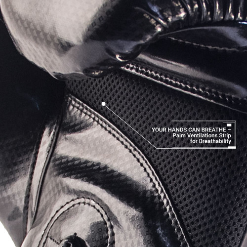 Boxerské rukavice REVGEAR Pinnacle - černá/šedá - Váha rukavic: 10oz