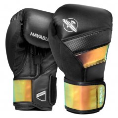 Boxerské rukavice Hayabusa T3 - Černá/duhová