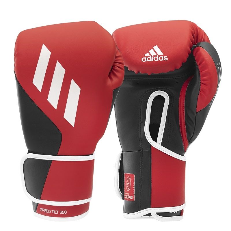 Boxerské rukavice ADIDAS Speed Tilt 350V PRO - červená - Váha rukavic v Oz: 12oz