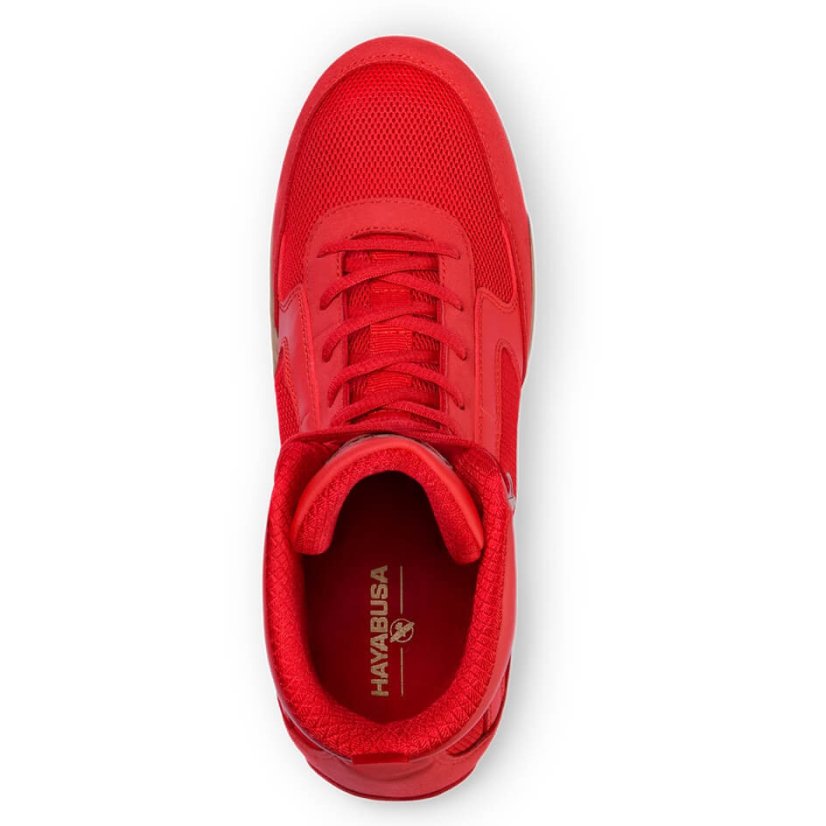 Buty bokserskie Hayabusa Pro - czerwone - Rozmiar buta EU: 43