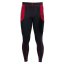 Férfi kompressziós leggings REVGEAR Grizzly – fekete/piros - Méret: XL