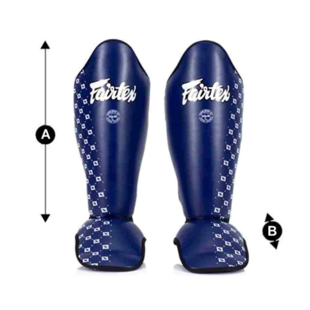 Tabel mărimi protecții tibie Fairtex