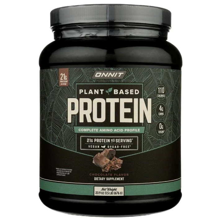 veganský protein s příchutí čokolády