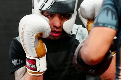 boxing man in the ring